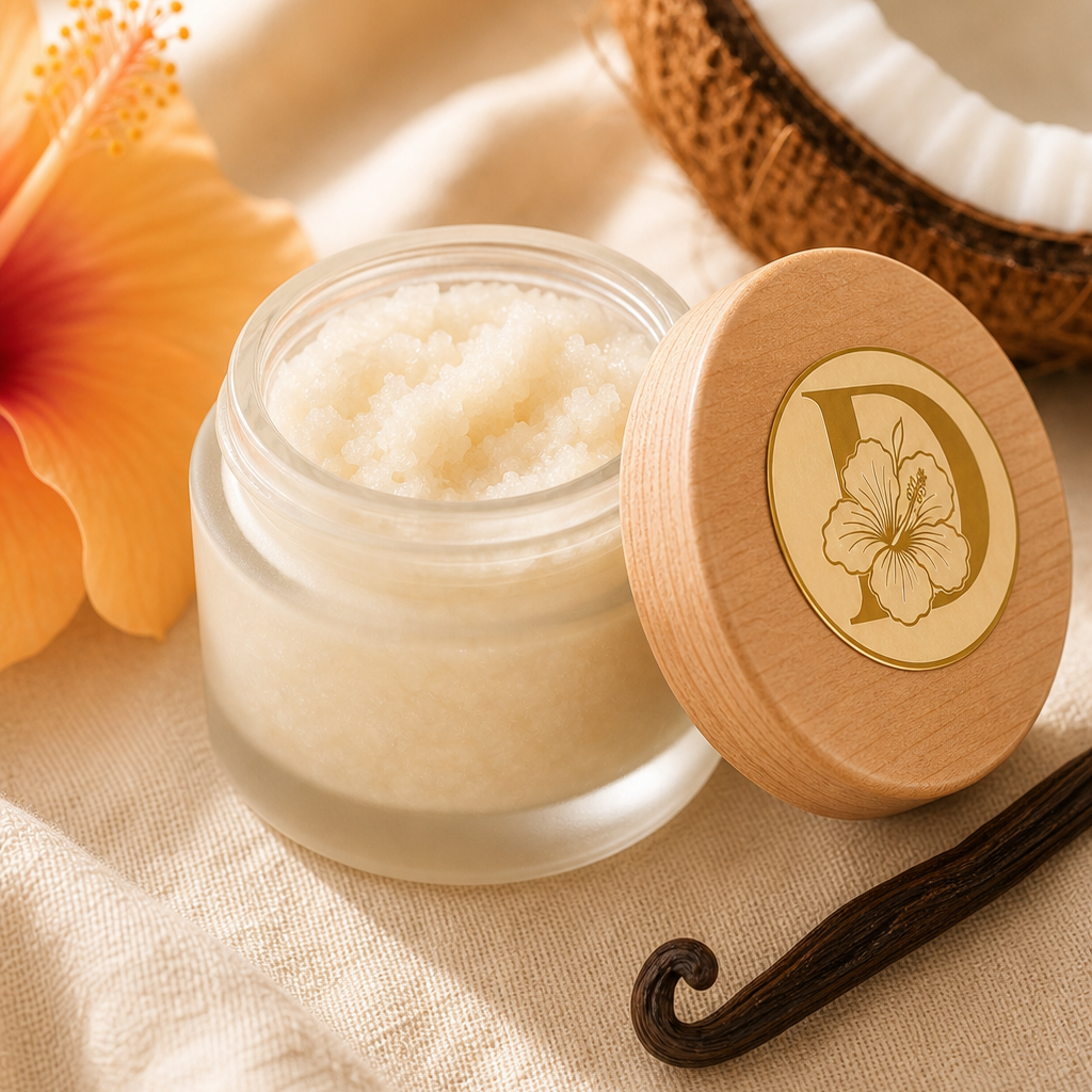Coconut Vanilla Breeze Lip Scrub