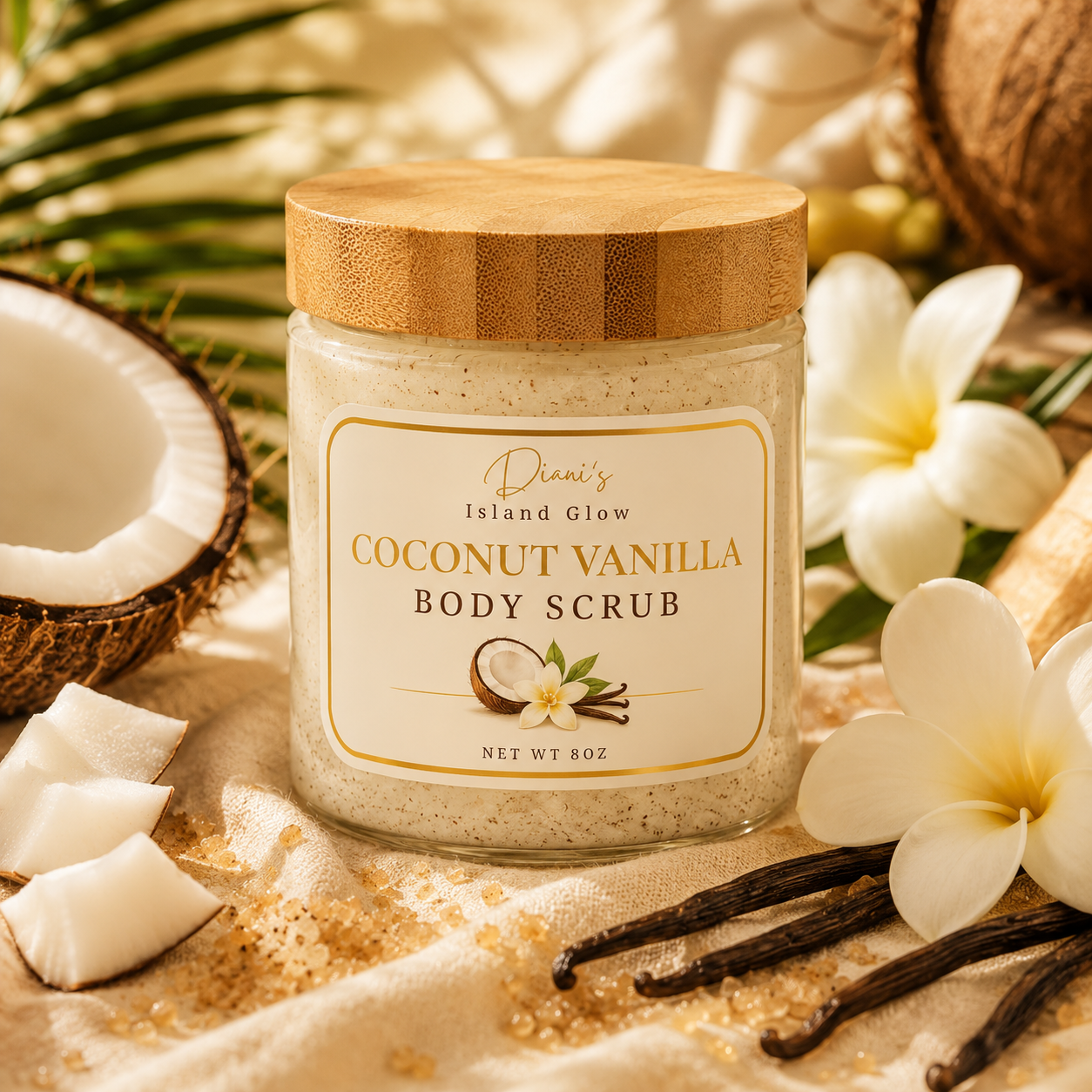 Coconut Vanilla Breeze Body Scrub