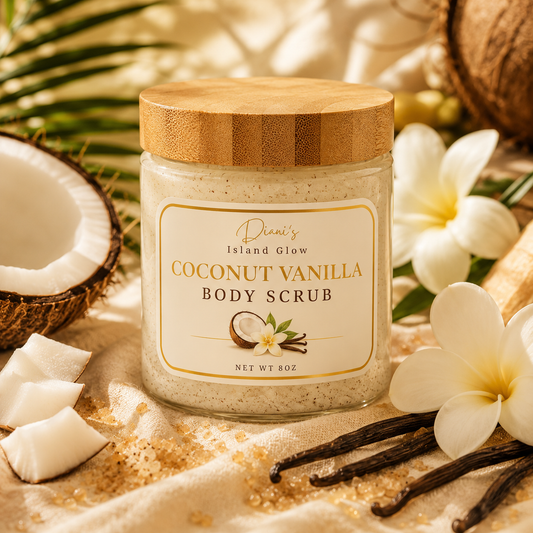 Coconut Vanilla Breeze Body Scrub