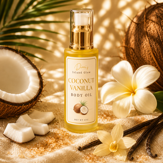 Coconut Vanilla Breeze Silken Body Oil