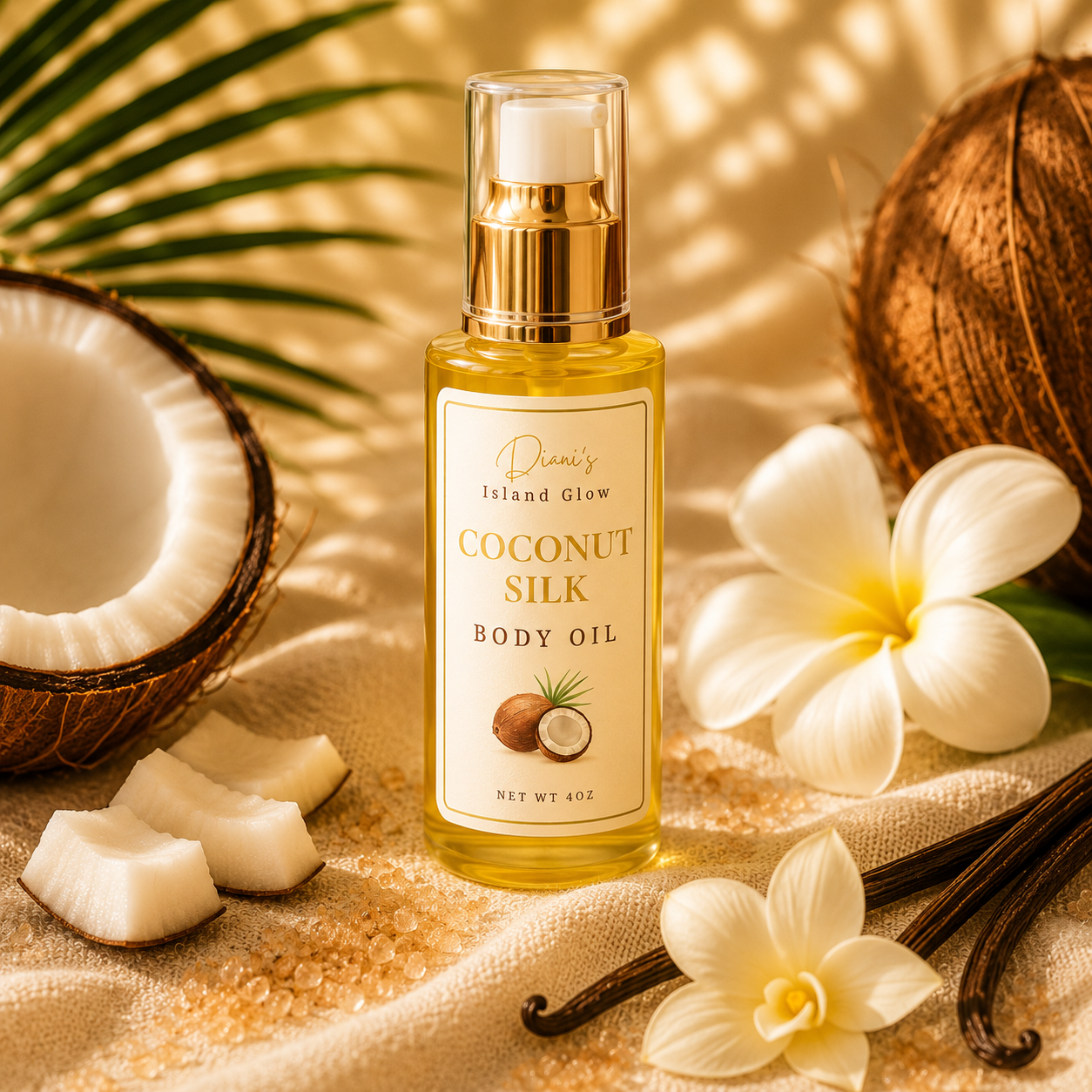 Coconut Silk Body Oil