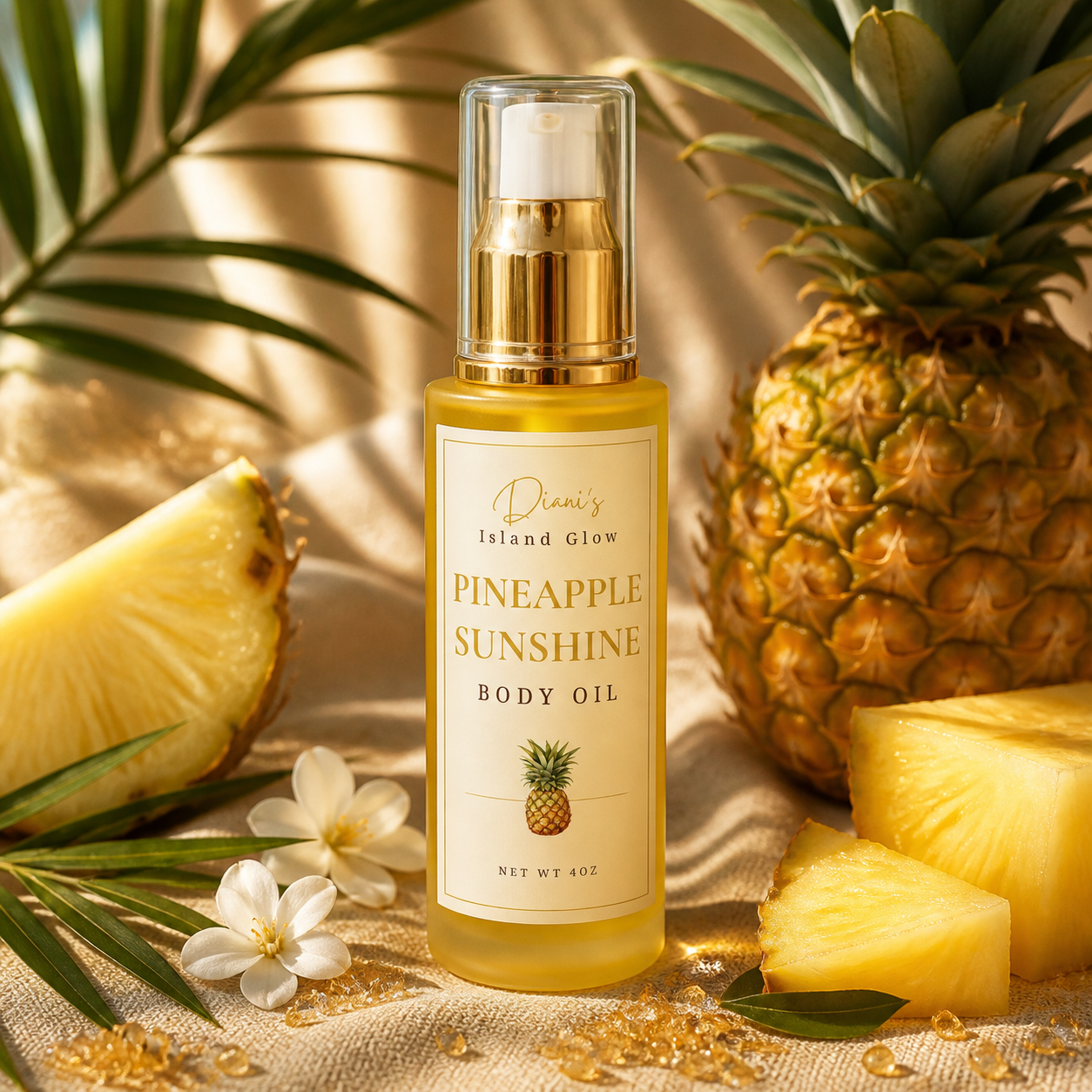 Pineapple Sunshine Silken Body Oil